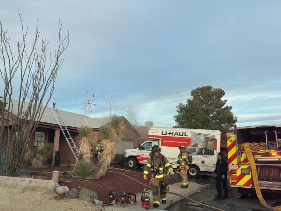 Las Cruces firefighter injured battling Crystal Place blaze