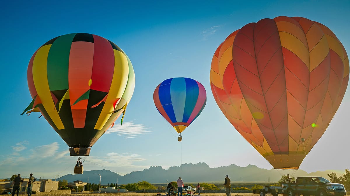 Hot air balloons to return to Las Cruces skies this weekend